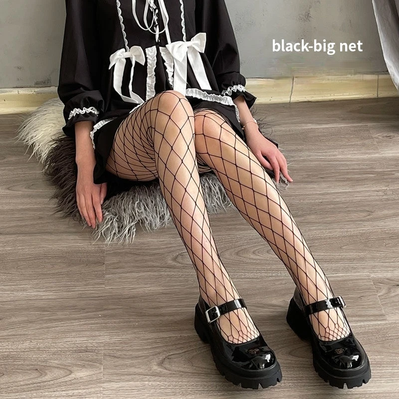 

Medias de mujer New Lolita Girl Pantyhose Sexy Women's Slim Leg Thigh High Tights Soft Loli Clothes Fishnet Hosiery Dropshipping