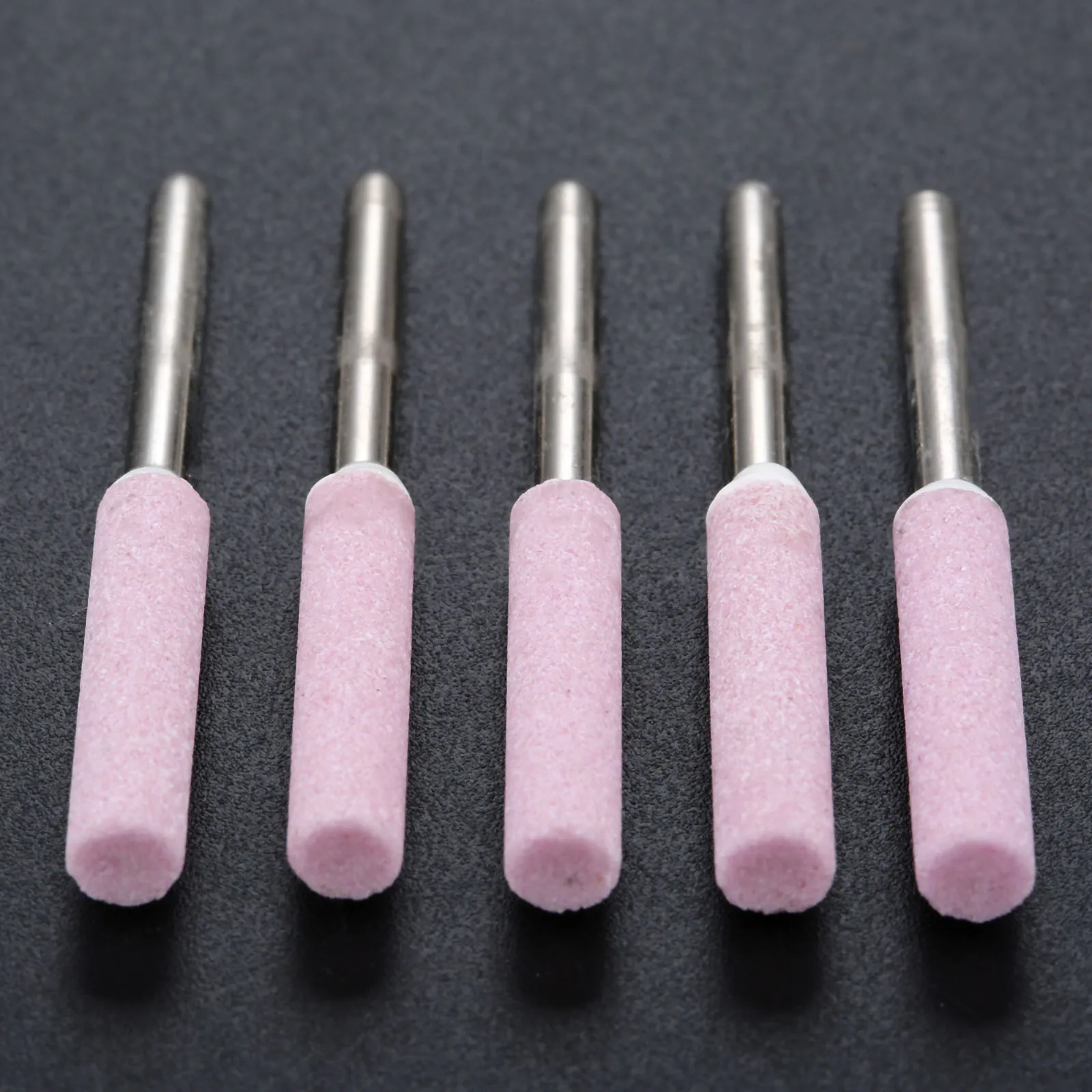 

\5Pcs 3/16" 4.8mm Chainsaw Sharpener Burr Chain Saw Grinding Stone File Rotary Tool for Metal Polishing Chainsaw Sharpening