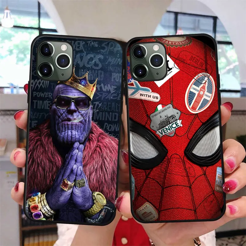 

Deadpool Joker Joaquin Phoenix Soft Phone Case For iPhone 12 Pro Max 11 Pro Max SE 2020 6 6s 7 8 Plus XS XR XS Max Cover Coque