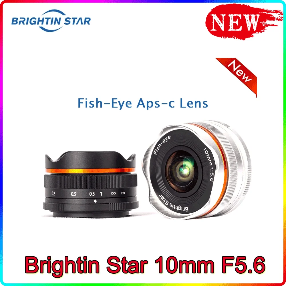 

Brightin Star 10mm F5.6 lens Large Aperture Fixed Focus Mirror Camera Portrait For Canon EF-M EOSM Sony E Fuji X M4/3 Nikon z