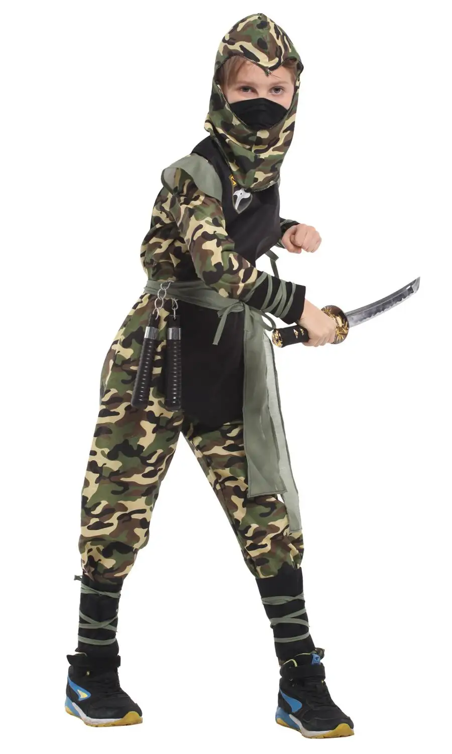 Шанхай история Хэллоуин косплей костюм Боевые Мальчики искусства мистические