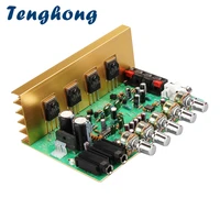 tenghong ok688 reverberation amplifier board 2 0 channel 100w2 power audio amplifiers board dual ac18 24v home speaker ok amp