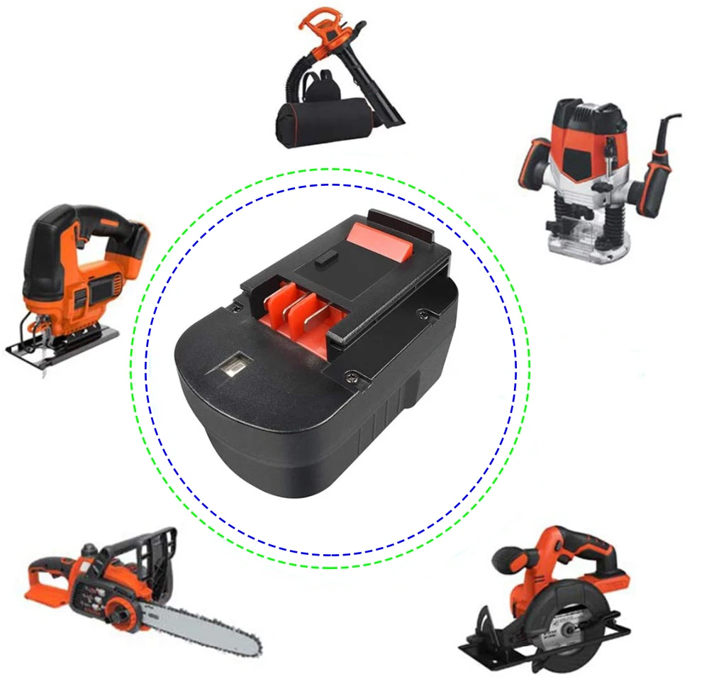 Для Black & Decker 14 4 V ni mh NI CD 2 0 3 3.6Ah аккумулятор для электроинструмента A144EX A14F A1714 B 8316