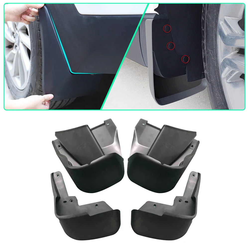 Брызговики для Honda Civic 1998 1999 2000 2001 2002-2005 4 шт. | Автомобили и мотоциклы