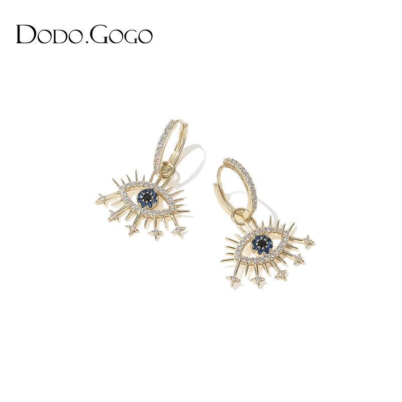 

Angel Eye earrings are designed with retro earrings