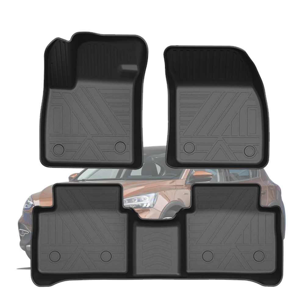 

Автомобильные коврики для Ford Focus активный хэтчбек 2019 2020 TPE Нескользящие подставки для ног Авто Стайлинг резиновый для автомобилей напольные...