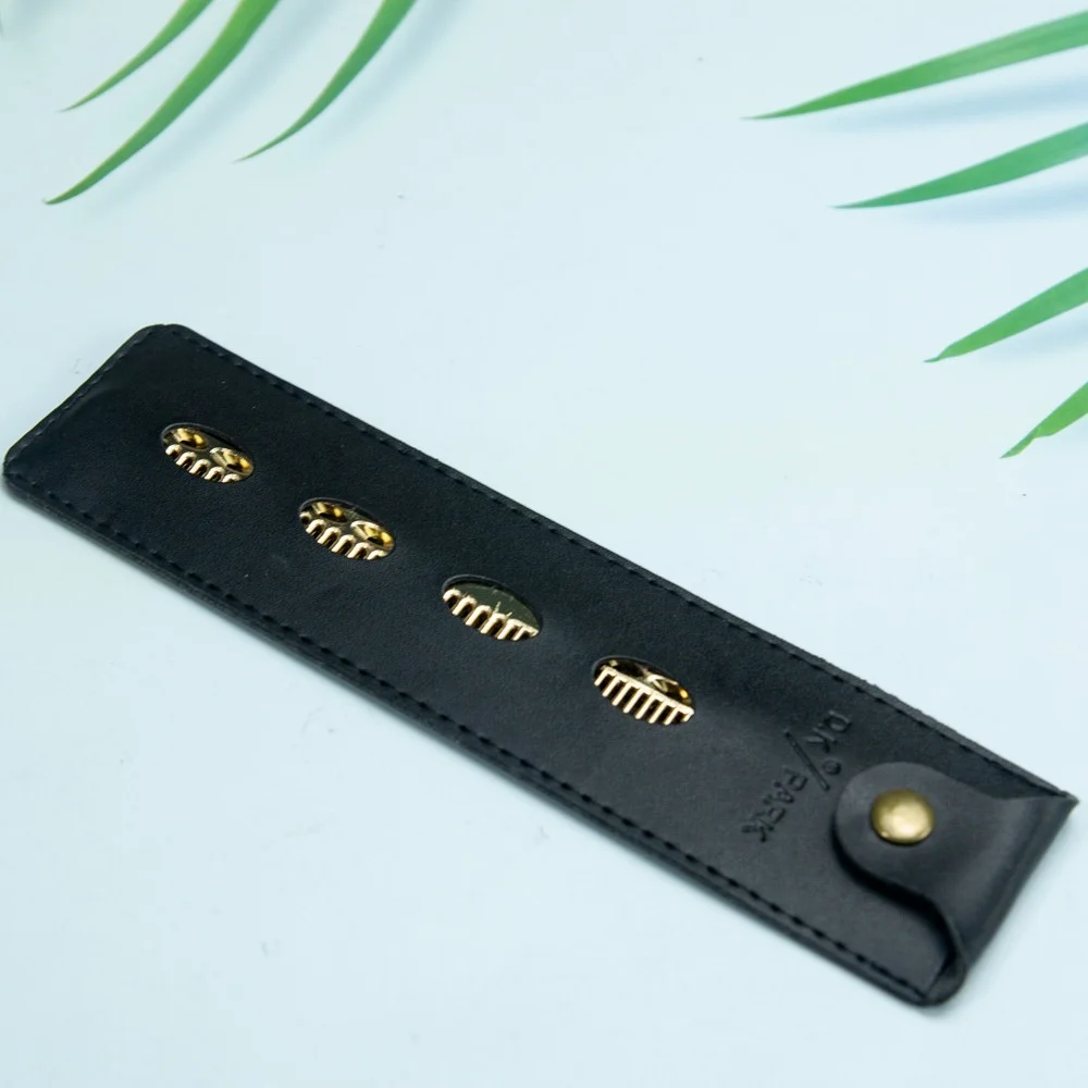 1 шт. 6 цветов Малый Размеры Нержавеющая сталь золото волос Расческа