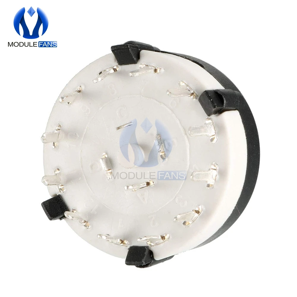 Поворотный переключатель для Arduino 3 ножа 4 файла диаметром 26 мм 6 с рукояткой |