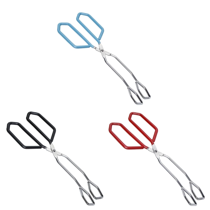 

Scissor Tongs 11 Inch Heavy Duty Stainless Steel Barbecue Cooking Baking Tongs