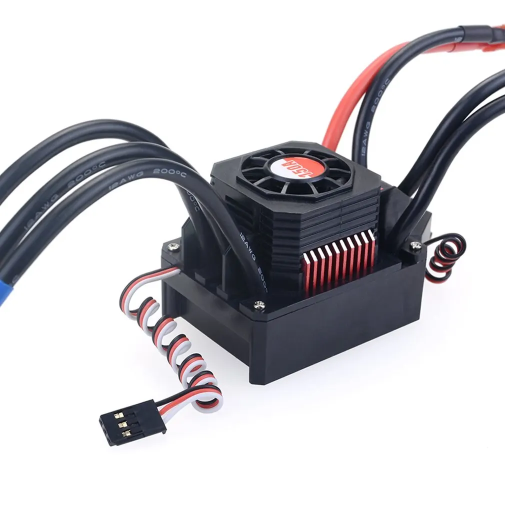 

Waterproof ESC KK Speed Controller 25A 35A 45A 60A 80A 120A 150A for 1/8 1/10 1/12 RC Monster Buggy Car