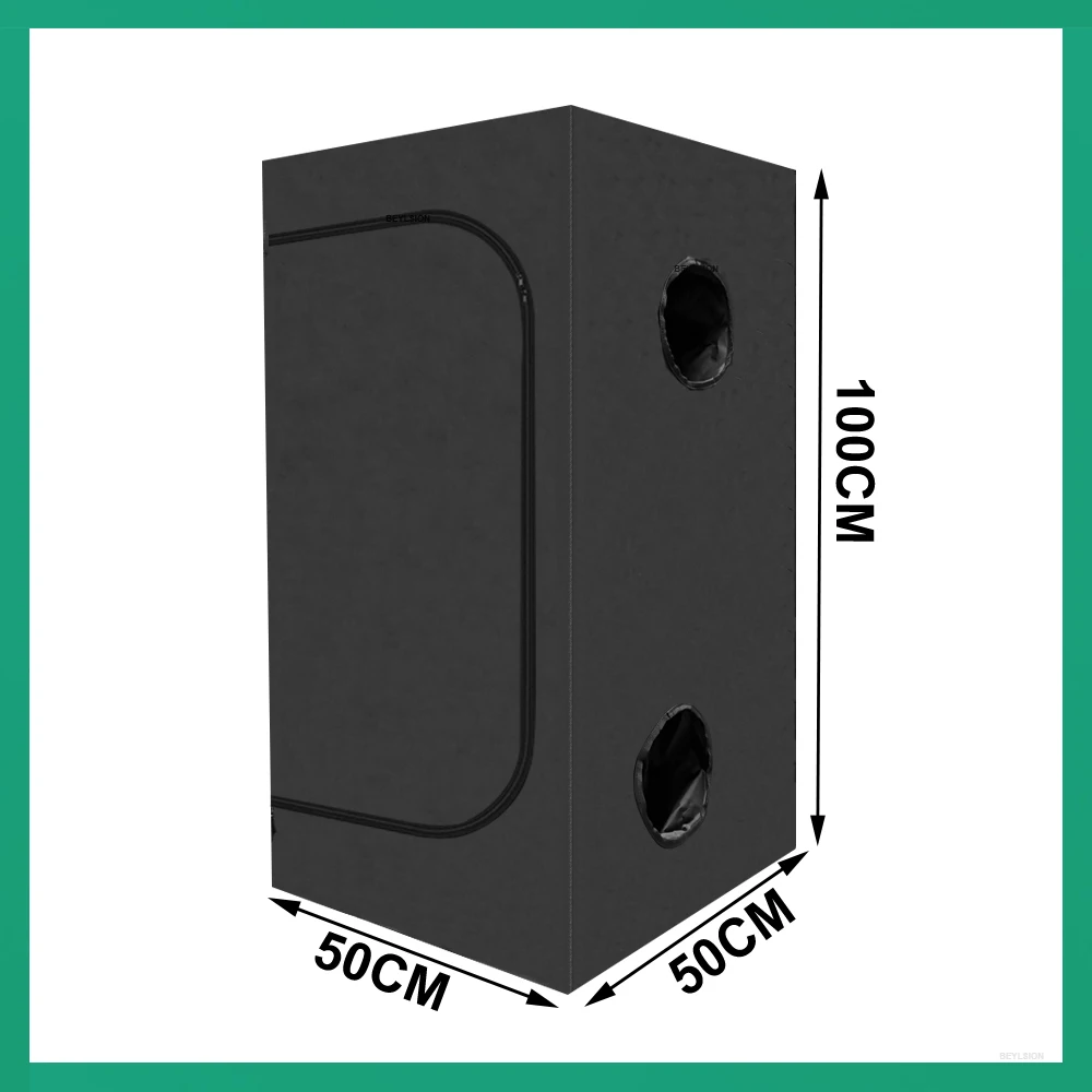 Палатка для выращивания светсветильник ников BEYSLION 40x40x120 см 50x50x100 с отверстиями на