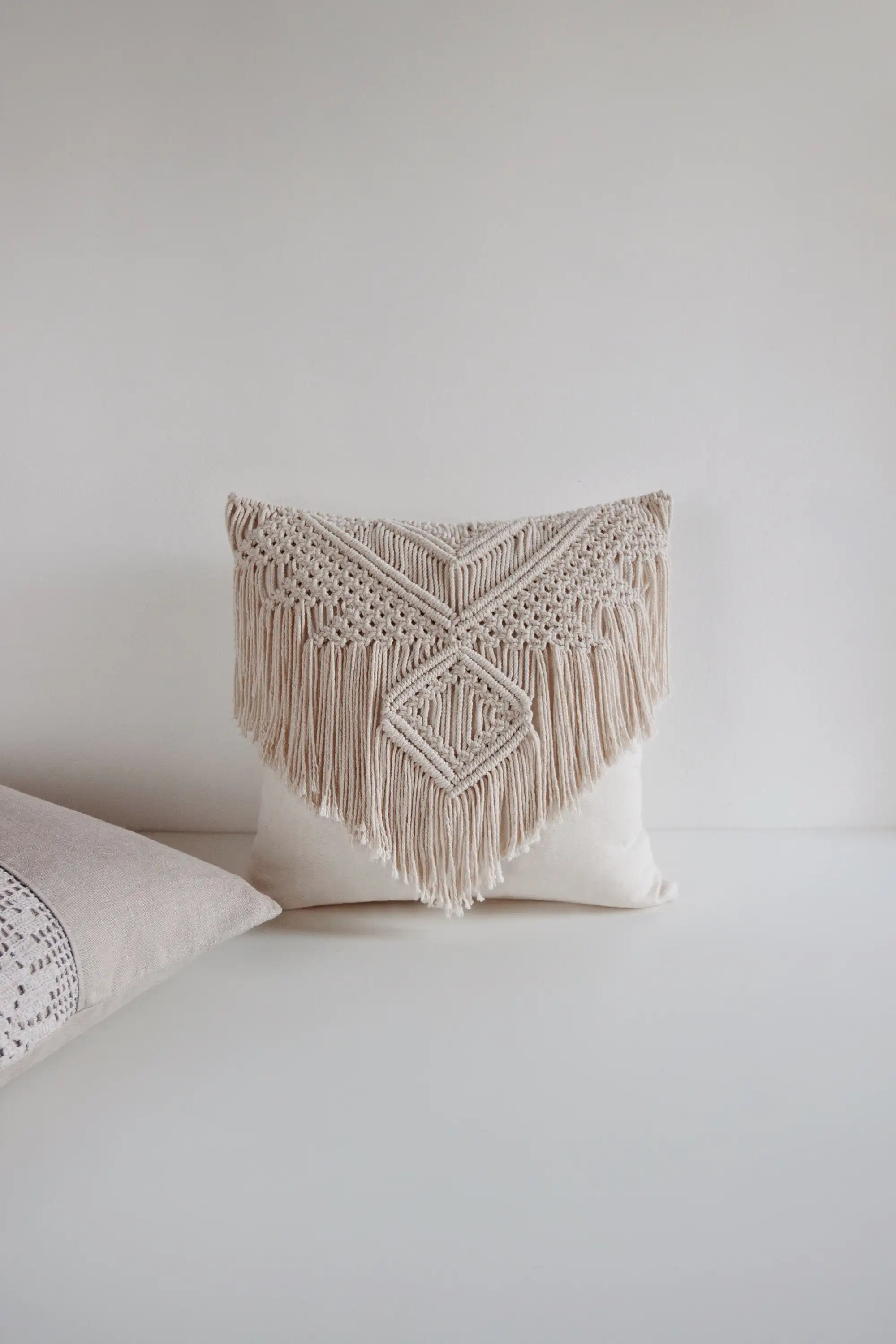 Наволочка для подушки макраме наволочка ручной работы Индивидуальный размер и