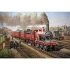 5D сделай сам, полноразмерная круглая Алмазная картина из смолы, Поезд, вышивка крестиком, мозаика, Новое поступление, Осенний Декор