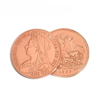 queen victoria ancient coin copperdia 3 8cm magic tricks magician accessories close up illusion prop appear vanish coin magic