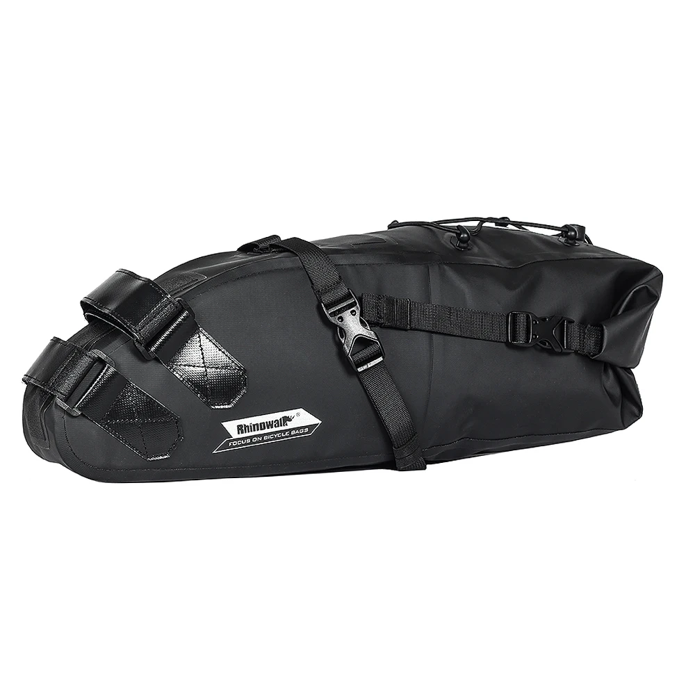 10L Bike Luggage Bag Bicycle Saddle Tail Seat Pouch Waterproof Storage Bags Cycling Rear Pack Pannier Accessories | Спорт и