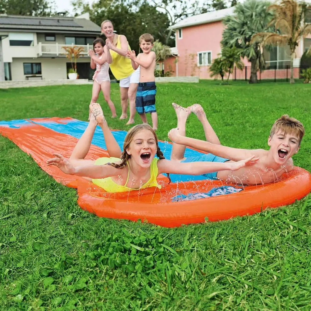 

Летняя надувная водная горка, нескользящая игрушка для серфинга, двойная надувная игрушка racerpool hor Wave Rider, детская надувная игрушка