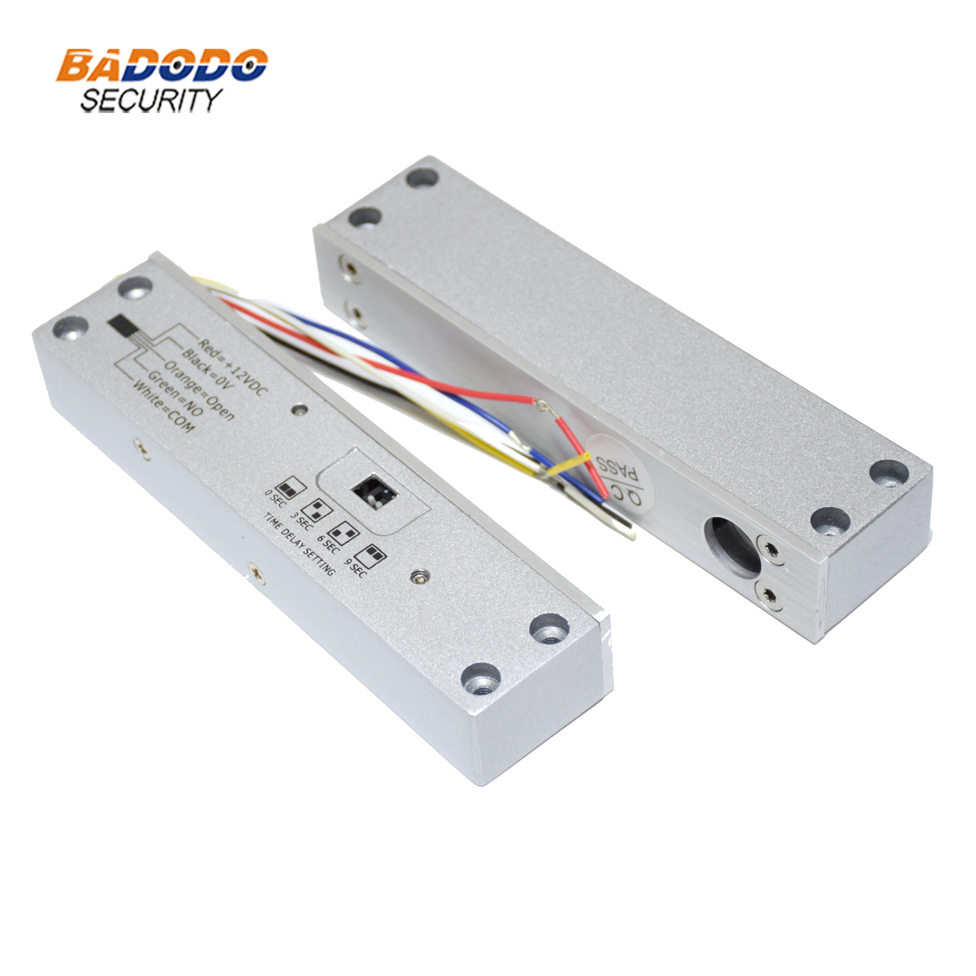 DC12V 5 линий Электрический Болт замок не Безопасный встроенный MOV Светодиодная