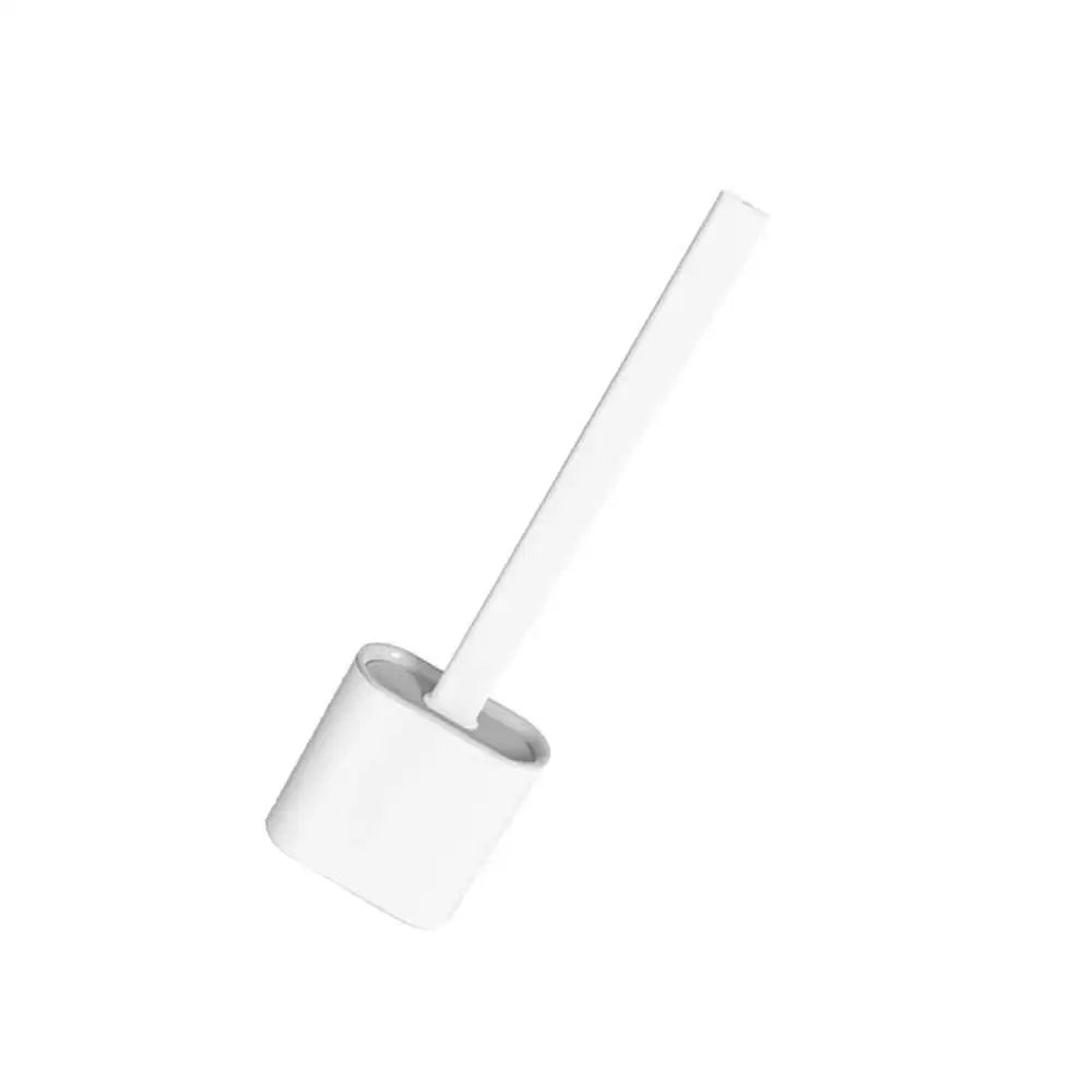 

Creative Soft Silicone Bathroom Wall-mounted Crevice Toilet Brush Dead Corner Soft Hair Wash Toilet Cleaning Brush