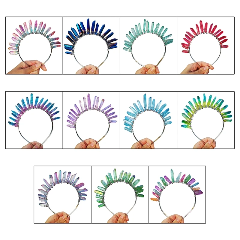 

Женская тиара, разноцветная ободок для волос