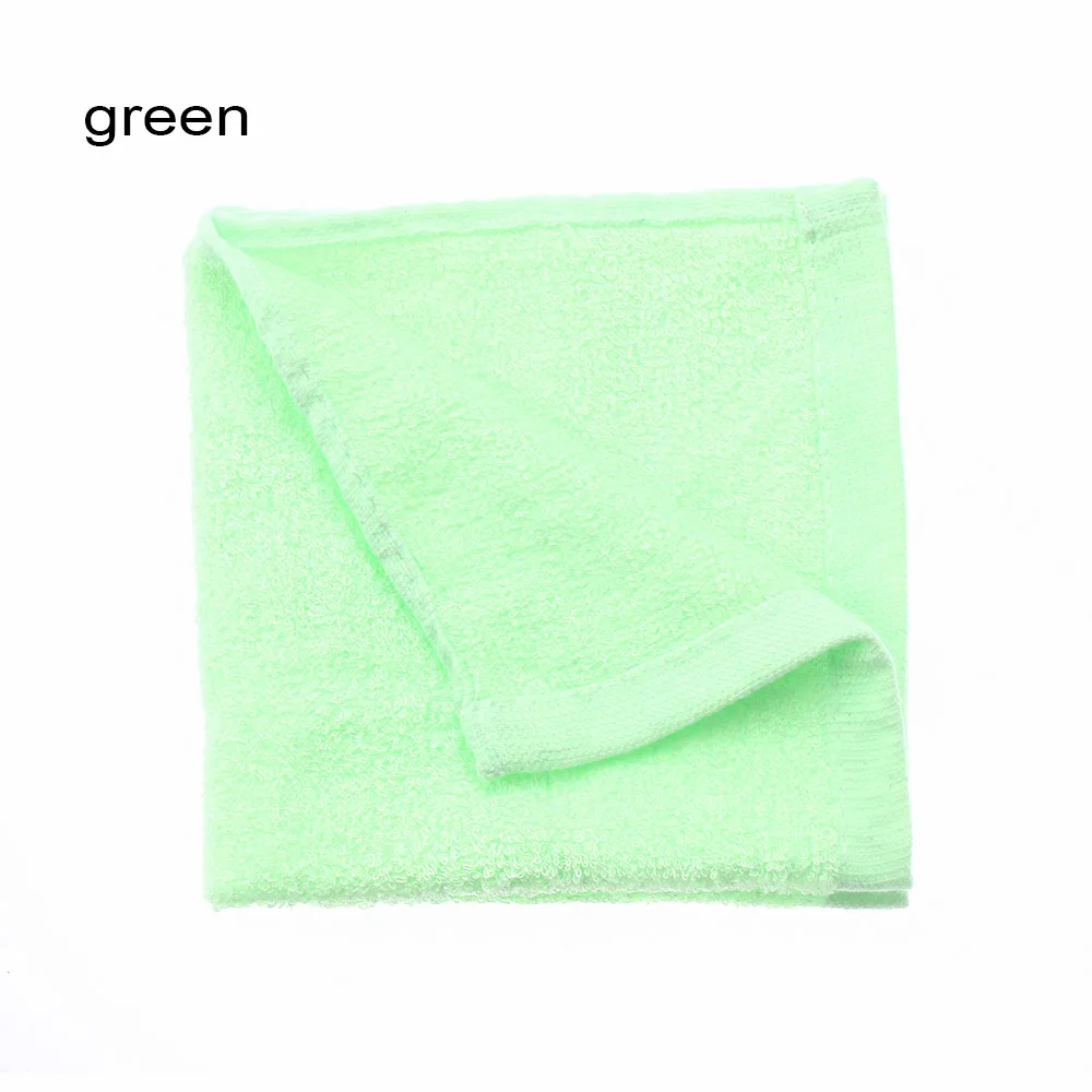 green 1 шт. мягкое бамбуковое волокно Супер Абсорбирующая губка для мытья банное полотенце блюдо посуда чистые салфетки бытовые кухонные принадлежности - Цвет: green