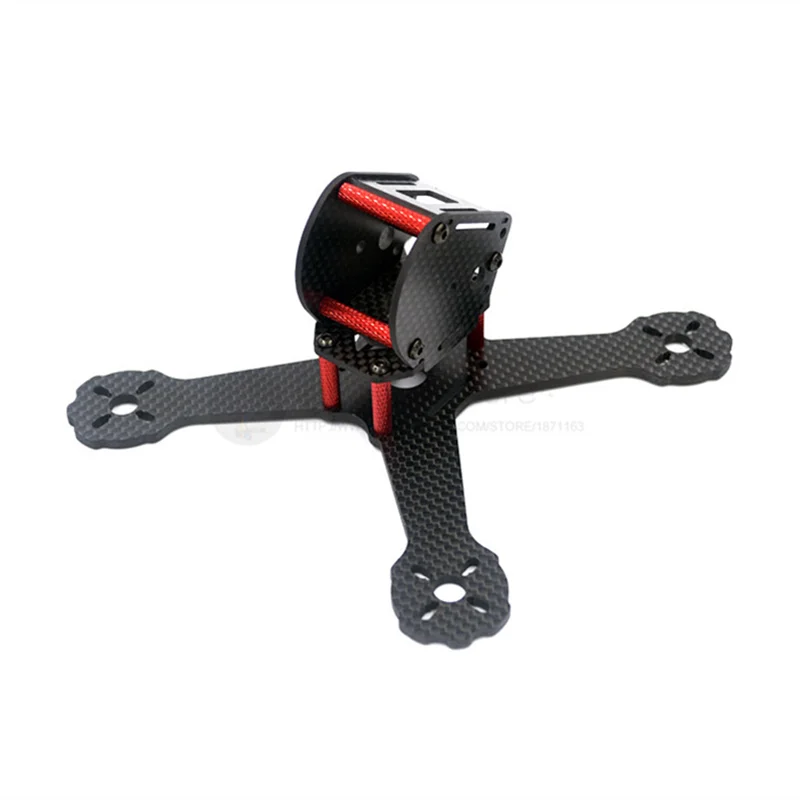 DIY FPV mini racing drone QAV-X4 RS 4 &quot155 мм Квадрокоптер 3K рама из чистого углеродного волокна в