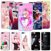 anime zero two darling in the franxx phone case for xiaomi redmi note 10 11 pro max 4g 5g 9t 9s 8t 10s 11t 11s 11e 9 8 7 6 5 5a