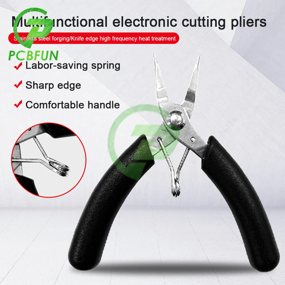 4-дюймовые мини-кусачки диагональные кусачки изогнутая игла для носа снайперы