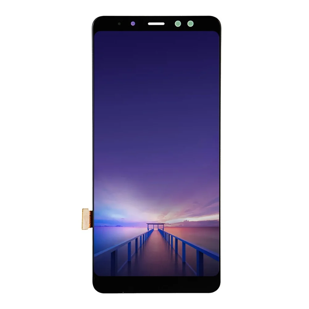 Замена AMOLED сенсорный экран дигитайзер для Samsung A8 Plus 2018 A730 A730F | Мобильные телефоны