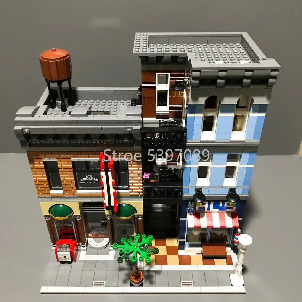 Строительные блоки в наличии кирпичи 15011 совместимы с Legoinglys CREATOR Street View 10246