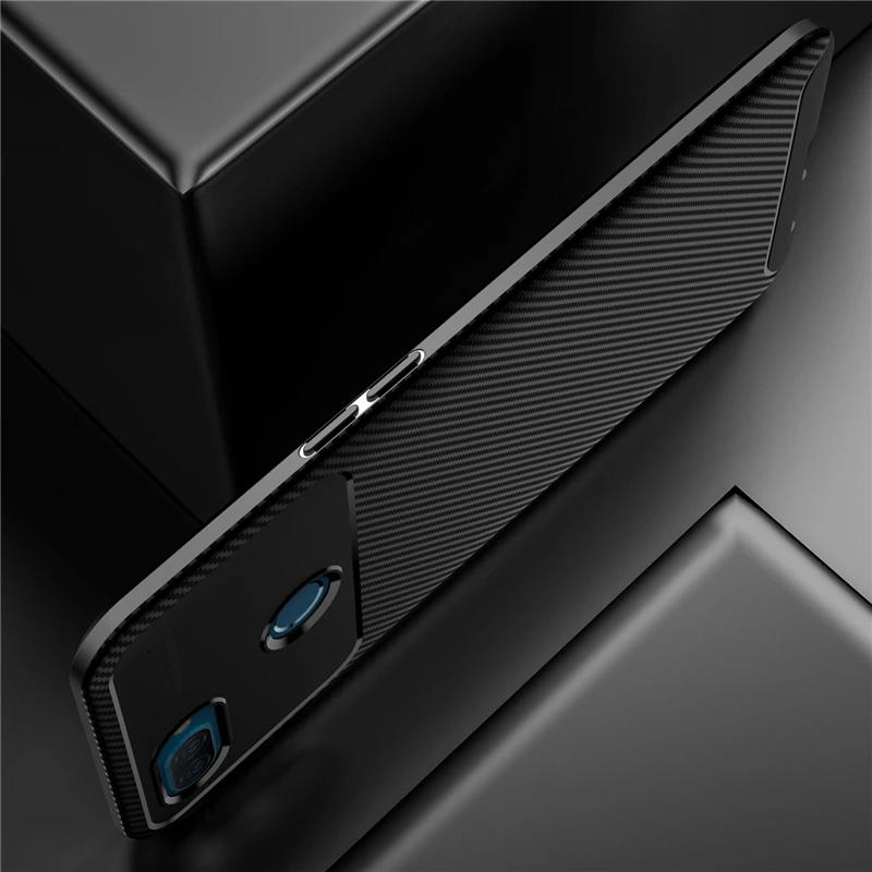 for oppo a12 case silicone slim carbon fiber anti knock phone case for oppo a12 cover realme a8 a91 a31 a12 ace2 a92s a52 case free global shipping