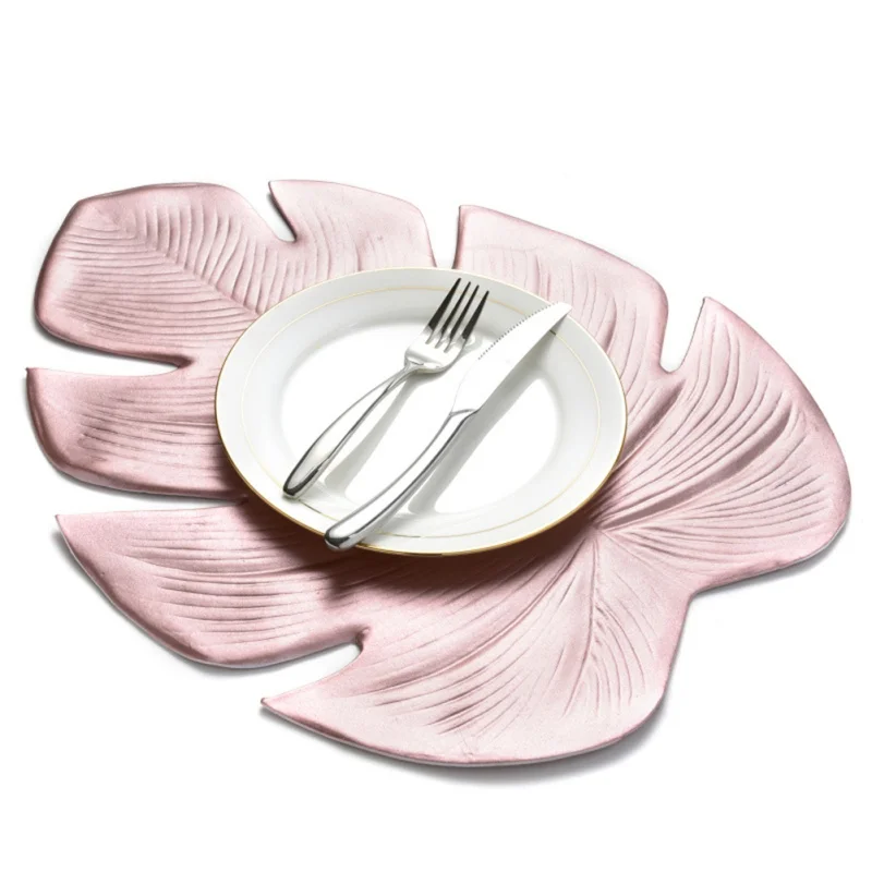 Подставки для обеденного стола кухонные коврики лист домашний стол растение