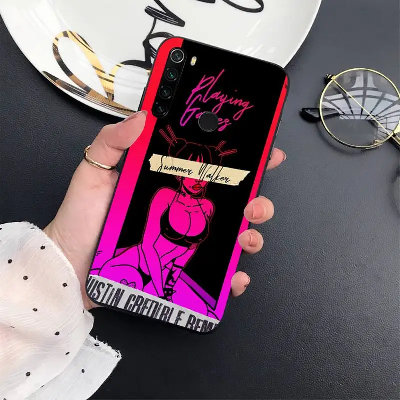 

Summer Walker Over It RNB Rapper Phone Case For Xiaomi mi 9 9t 10 redmi 9 9a 8 8a note 10 9 9s 8 8t 7 pro max funda