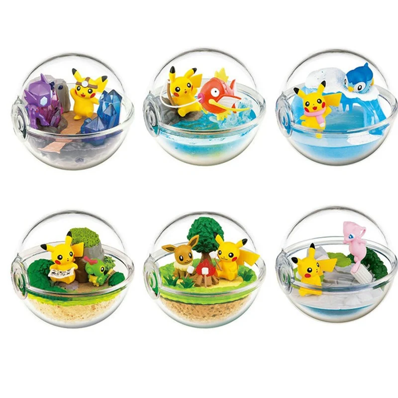 Takara Tomy Pokemon Unisex Blind Box Pocket Monsters Cute Pikachu Model Scene Figure Decoration Accessories Toy for Kids Gift |