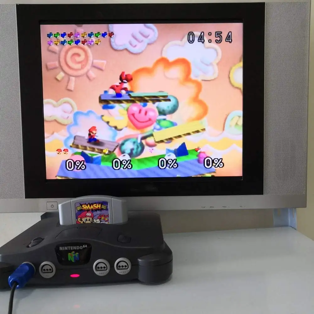 Вечерние карты Super Smash Bros Mario 2 Marlo Kart для Nintendo 64 картриджи видеоигр консоль N64