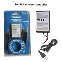 20pcs battery packpower supply charging cable for sony playstation4 ps4 rechargeable batteries wholesale