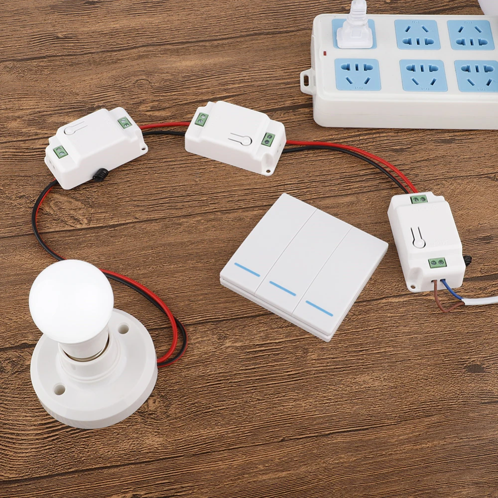 Приемник 110 В 220 умный выключатель Беспроводной Выключатель Радиочастотный пульт