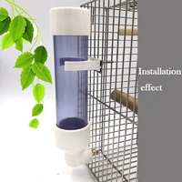bird water dispenser for cage automatic bird waterer feeder parakeet cage and bird cage accessories bottle drinker container
