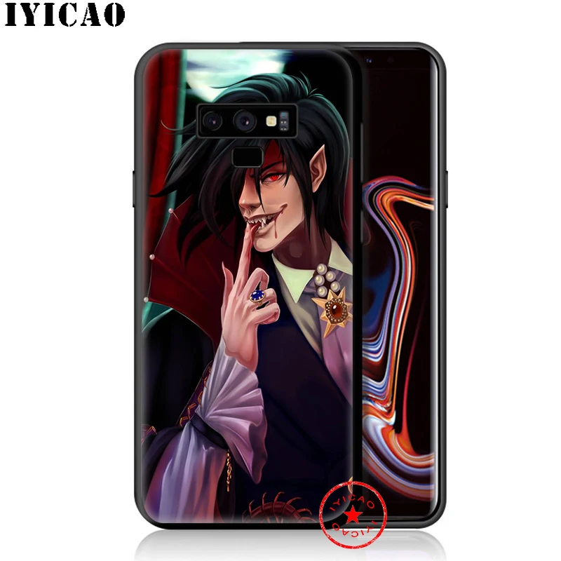 IYICAO Hellsing Alucard Soft Phone Case for Samsung Galaxy S10e S10 S9 S8 Plus S6 S7 Edge Note 10 9 8 |