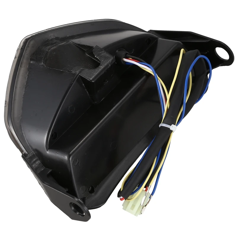 Мотоцикл Дым светодиодный задний фонарь светильник тормоза поворота красного и