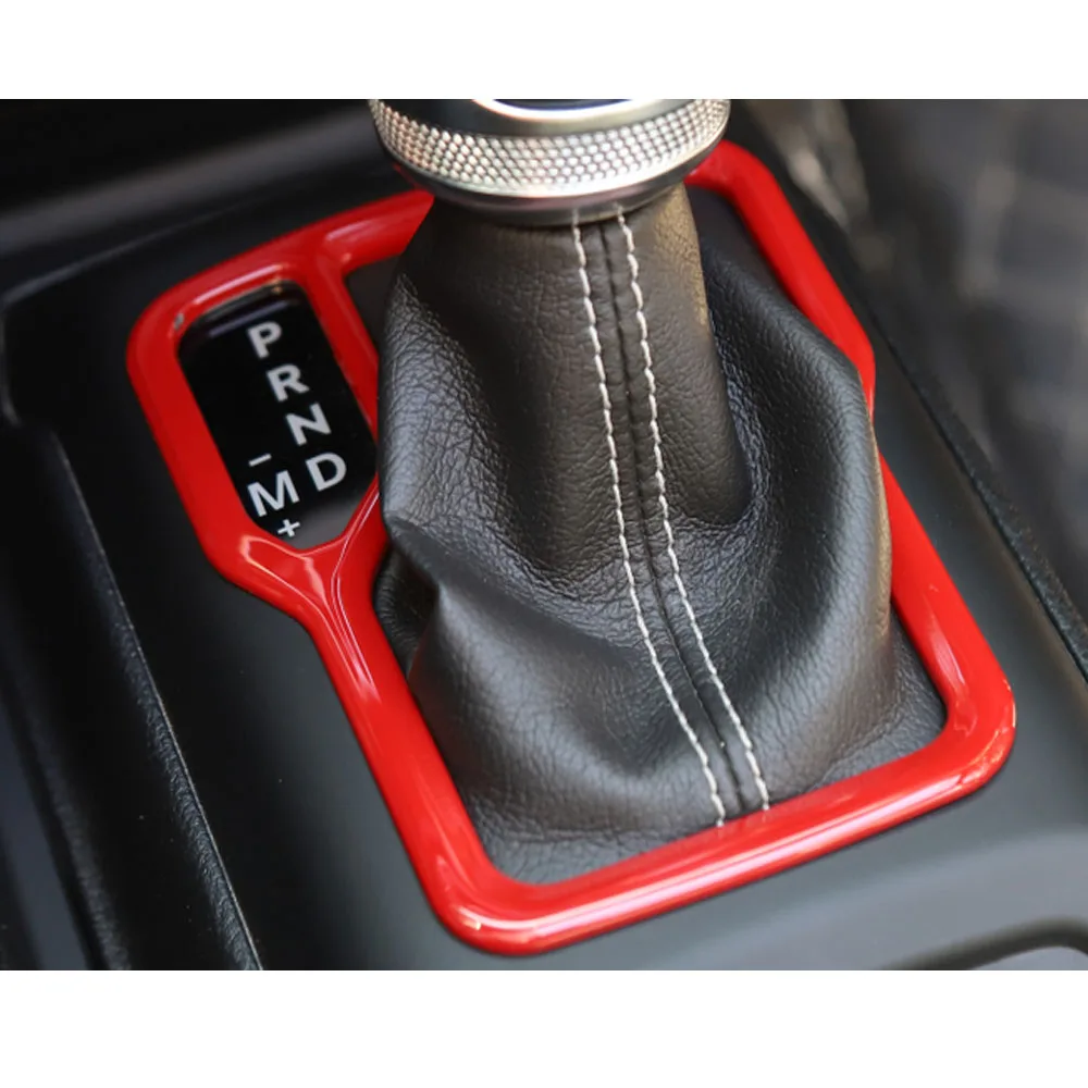

For Jeep JT Gladiator 2018 Up Car Gear Shift Panel Frame Trim Styling Interior Auto Molding Accessory New