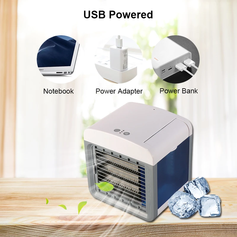 

Mini Portable Air conditioner Air Cooling Fan Desktop Air conditioning Humidifier Purifier For Office Home Room Air Cooling Fan