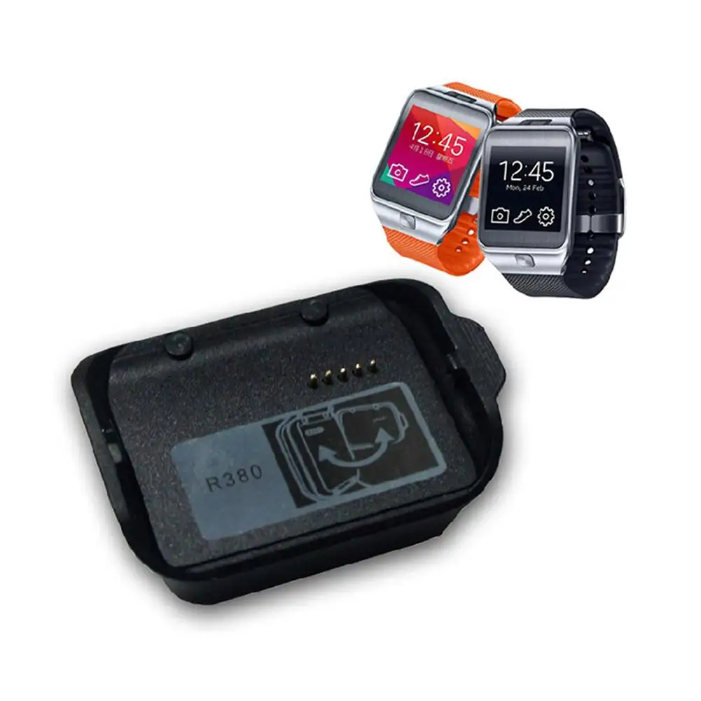 Зарядное устройство смарт-часов настольное зарядное устройство для samsung gear Fit R350/SM-R380/Galaxy gear Neo R381