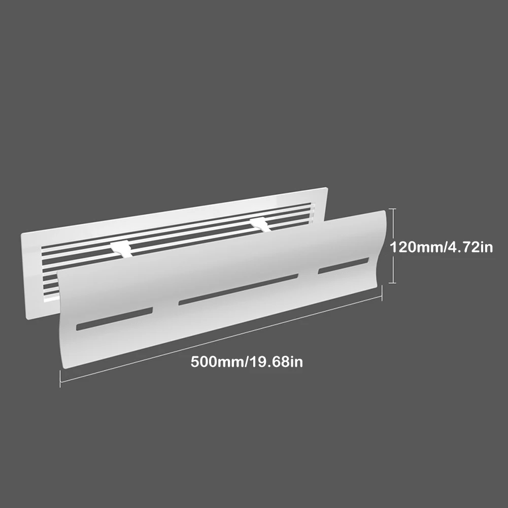 

Central Air Conditioning Windshield, Safety Adjustable Wind Deflector Anti Direct Blowing Universal Baffle For Bedroom