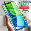 Чехол с полным покрытием 360 градусов для телефона Samsung Galaxy A6 A7 A8 A9 J4 J6 J8 Note 5 8 9 10 S6 S7 S8 S9 S10 Lite Pro Plus Edge 2018, чехол