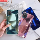Зеркальный чехол с блестками для Samsung Galaxy A12 A02s A32 A42 A52 A72 A02 S A 12 32 42 5G, роскошный лазерный Мягкий силиконовый чехол