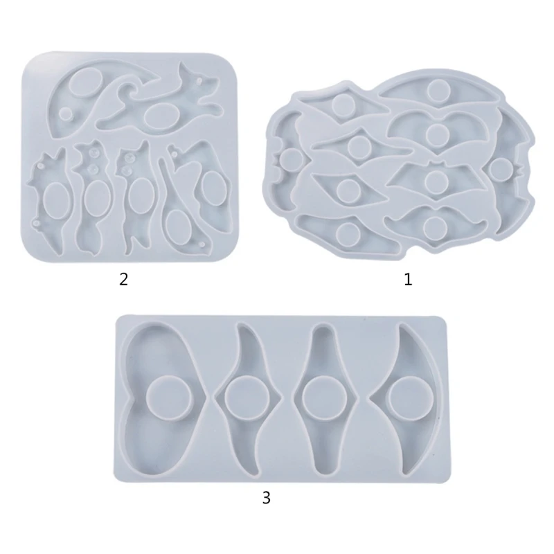 

2021 New Book Page Holder Crystal Epoxy Resin Mold Handmade Thumb Bookmark Silicone Mould 2020 trend