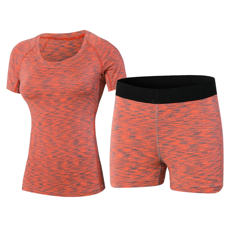 Новинка 2019 летний спортивный костюм для фитнеса и йоги Женская Спортивная одежда