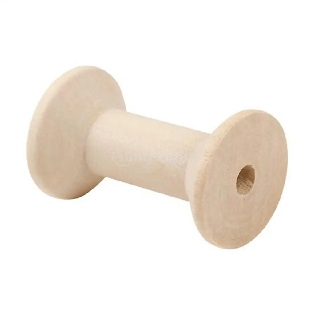 20 шт. шпульки из натуральной древесины для шитья | Дом и сад