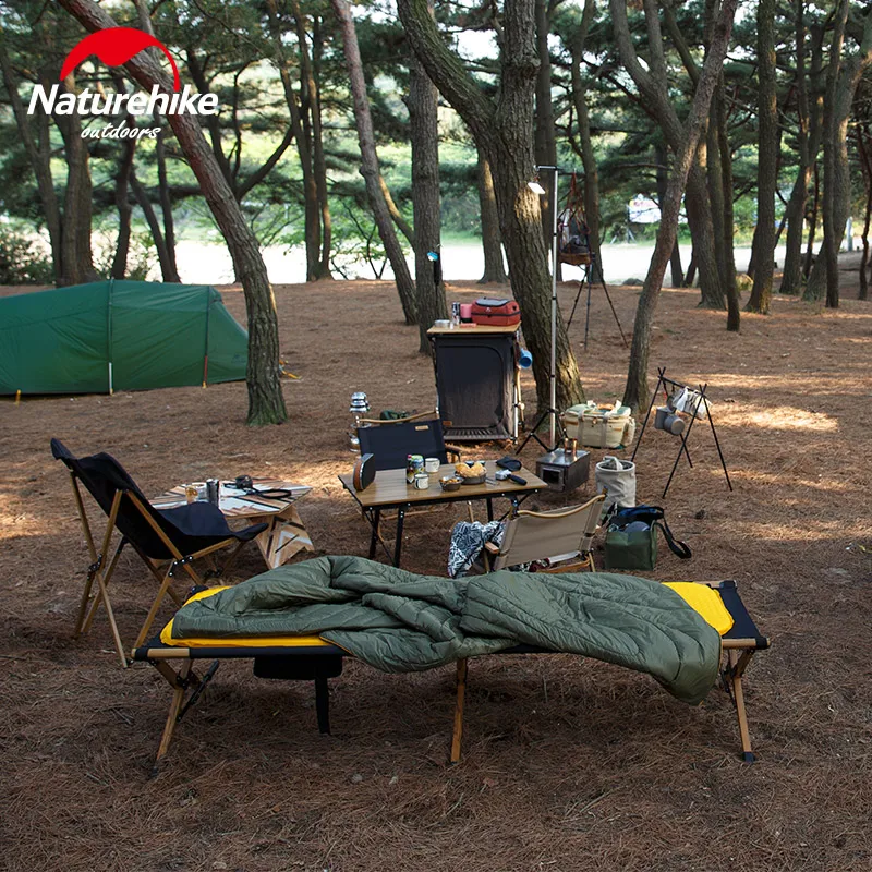 Naturehike складной коврик для кемпинга кровать с деревянным покрытием из