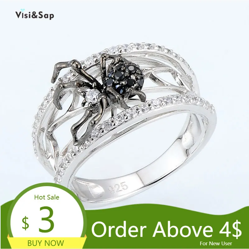 Visisap креативные носки с трехмерной аппликацией в виде черного паутина кольцо